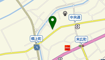 滝写真館の地図画像
