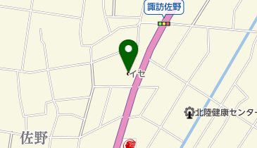 イセ株式会社の地図画像