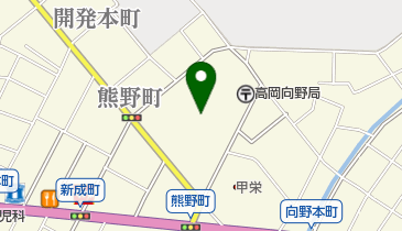 熊野神社の地図画像