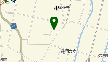 惣社白山神社の地図画像