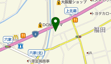 株式会社西濃北陸の地図画像