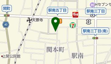 飯田接骨院の地図画像