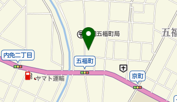 沢江鮮魚店の地図画像