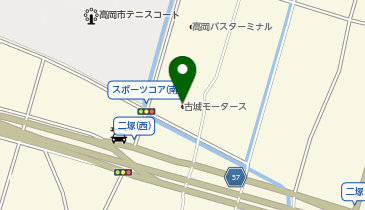 株式会社古城モータース高岡本店の地図画像