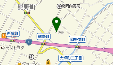 甲栄株式会社の地図画像