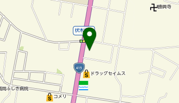 時光堂の地図画像