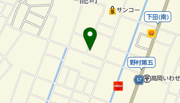 井上動物病院の地図画像