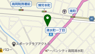 かおり美容室の地図画像