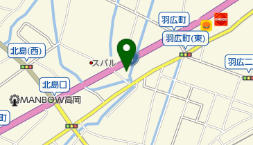 しゃらく 羽広店の地図画像