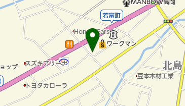 まり美容室の地図画像