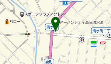 アパグループ 高岡店の地図画像