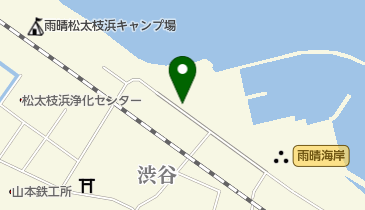 高岡市雨晴マリーナの地図画像