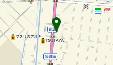 品川洋品店の地図画像