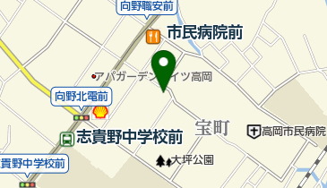 オキ理容院の地図画像