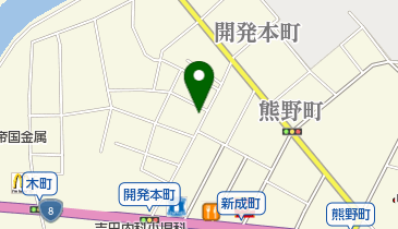 カットワークスタイチの地図画像