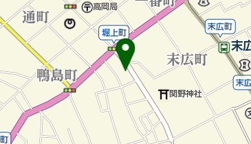 さいとう理容院の地図画像