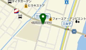 示野理容院の地図画像