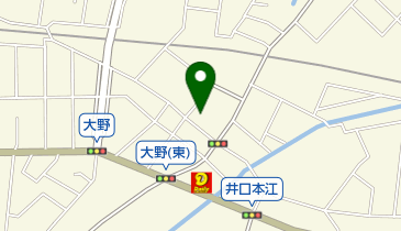 三喜理容院の地図画像