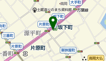 守越理容院の地図画像