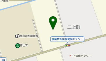 富山県産業技術研究開発センターの地図画像