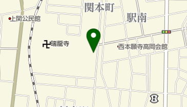 高岡市消防団 下関分団の地図画像