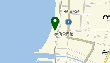 魚津市立 大町公民館の地図画像