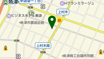 秋山クリーニング魚津店の地図画像