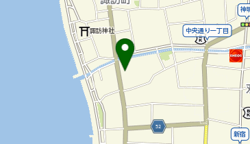 魚岸呉服店の地図画像