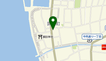 大城精肉店の地図画像