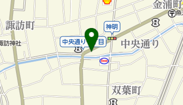 中川時計店の地図画像