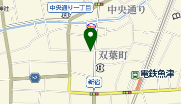 西田理容院の地図画像