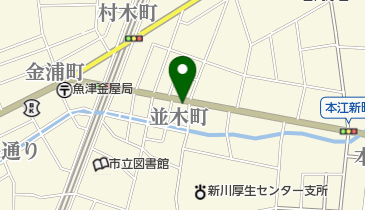 小澤鮮魚店の地図画像