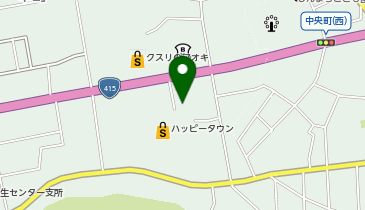 焼そば大学・ハッピータウン店の地図画像