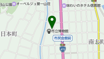 氷見市 中央公民館の地図画像