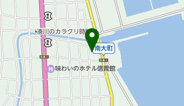 氷見市 南公民館の地図画像