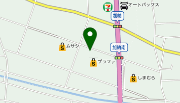 ヤングドライプラファ店の地図画像