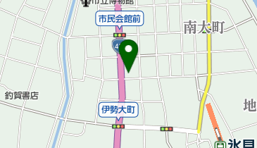 なかいちや呉服店の地図画像