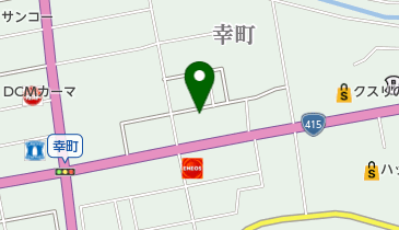 オートガレージトクダの地図画像