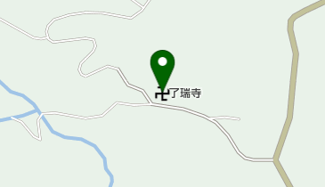 了瑞寺の地図画像