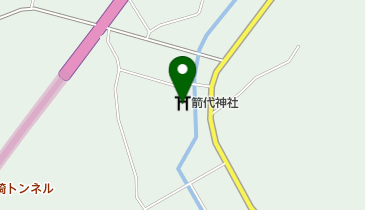 箭代神社北八代の宮の地図画像