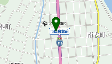 Kマート南部店の地図画像