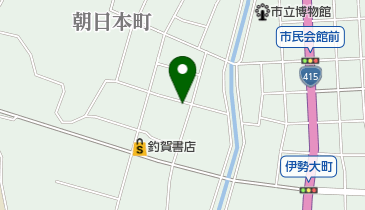 五木屋鮮魚店の地図画像