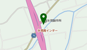 氷見製作所惣領工場の地図画像