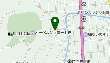 材木理容院の地図画像