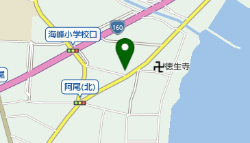 田口理容院の地図画像