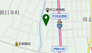 中山春夫理容院の地図画像