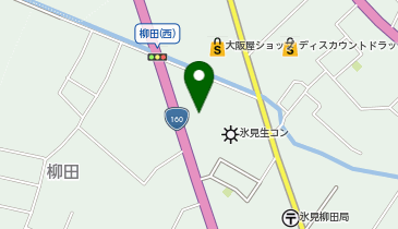 理容プラージュ氷見店の地図画像