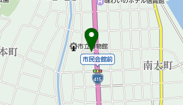 布瀬清七ローソク店の地図画像