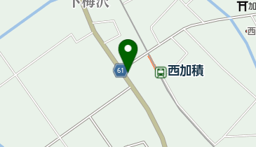 下梅沢公民館の地図画像