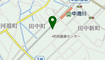 滑川市医師会の地図画像